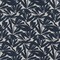 Upholstery Fabric - Blue Leaves,Tropical & Botanical Upholstery Fabric 54 Inches"